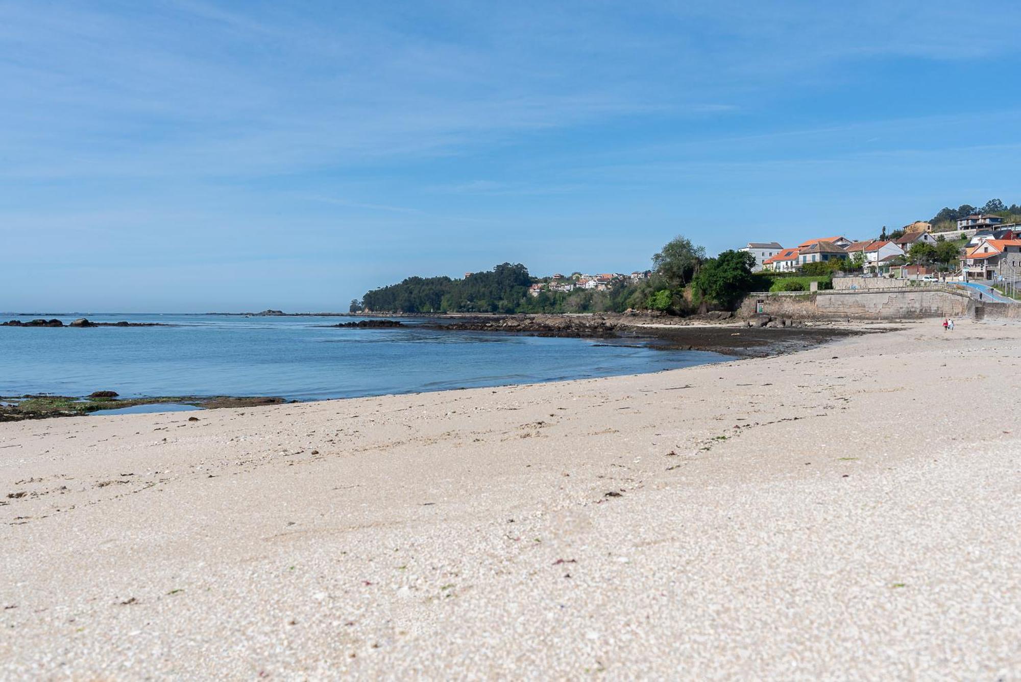 Apartament Apartamento Espacioso Cerca De La Playa Con Aire Acondicionado Moaña Zewnętrze zdjęcie