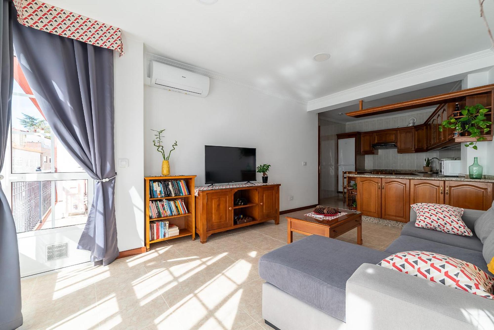 Apartament Apartamento Espacioso Cerca De La Playa Con Aire Acondicionado Moaña Zewnętrze zdjęcie