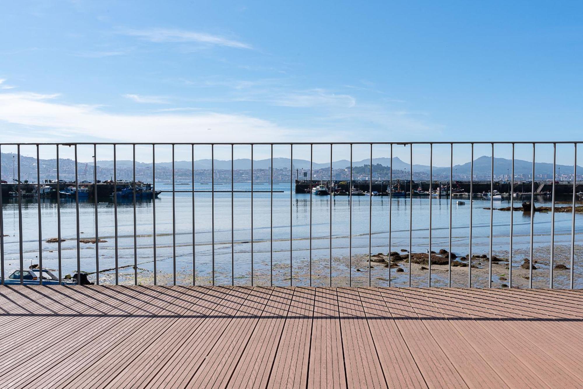 Apartament Apartamento Espacioso Cerca De La Playa Con Aire Acondicionado Moaña Zewnętrze zdjęcie