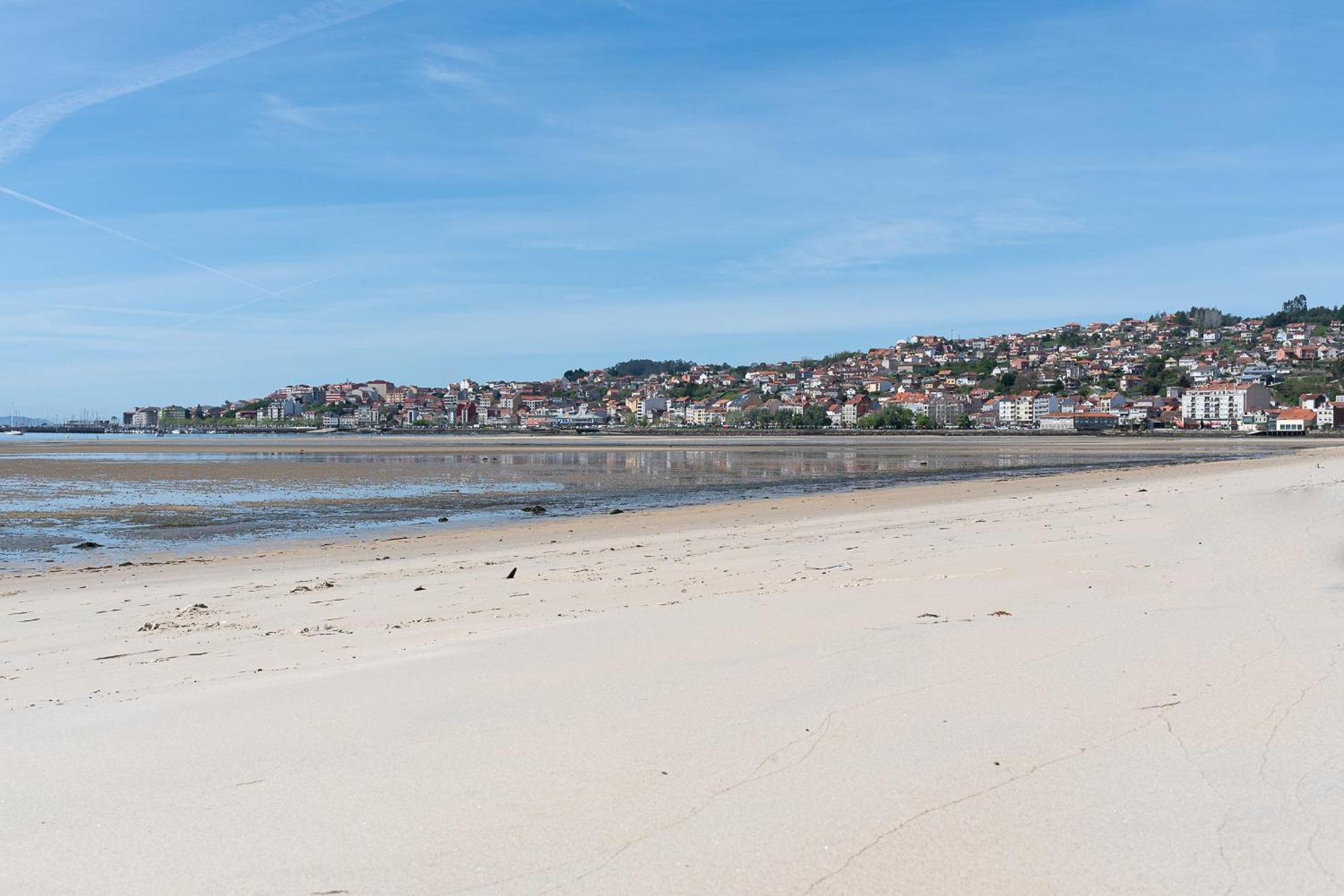 Apartament Apartamento Espacioso Cerca De La Playa Con Aire Acondicionado Moaña Zewnętrze zdjęcie
